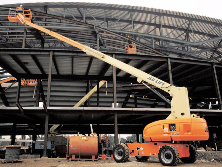 Telescopic Boom lift rental-28-meter