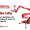 Spider Lift Rental UAE | Compact Access Equipment for Hard-to-Reach Areas